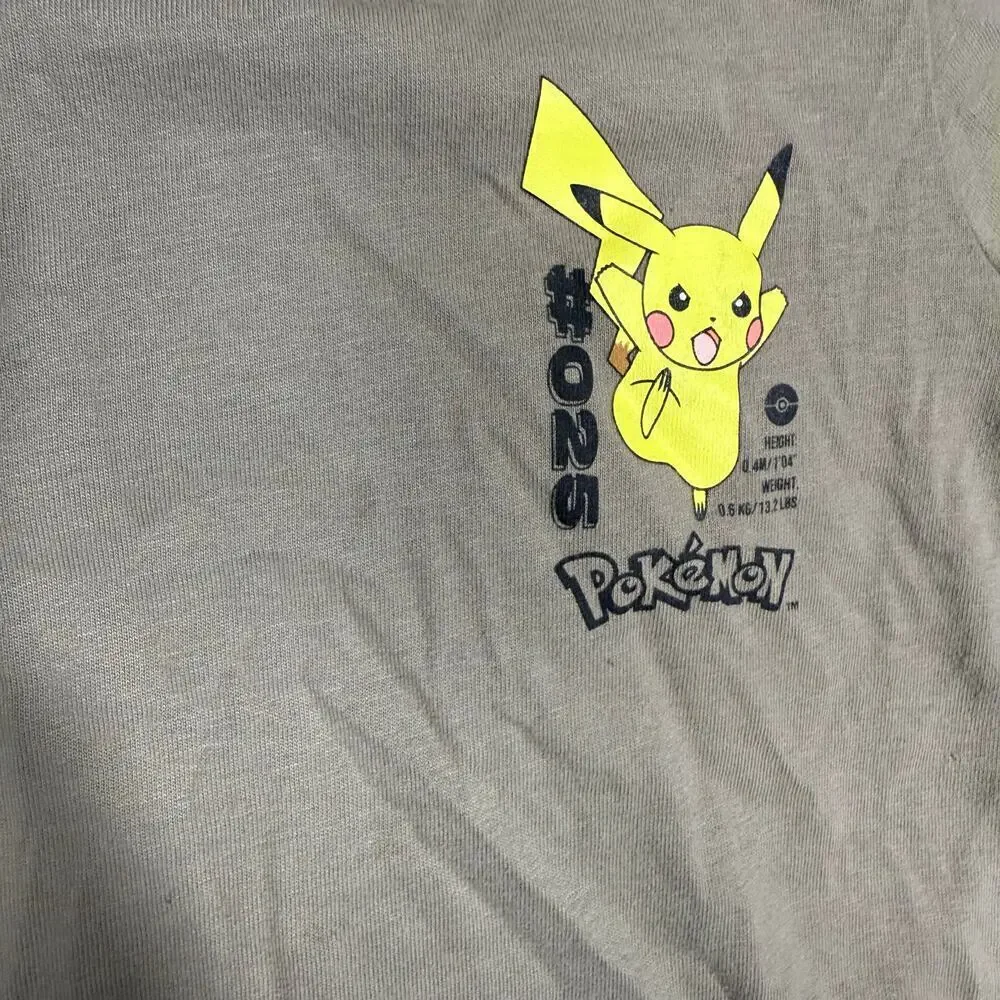 Abercrombie Kids Pokémon Pikachu High Voltage Graphic Tee Size 5/6